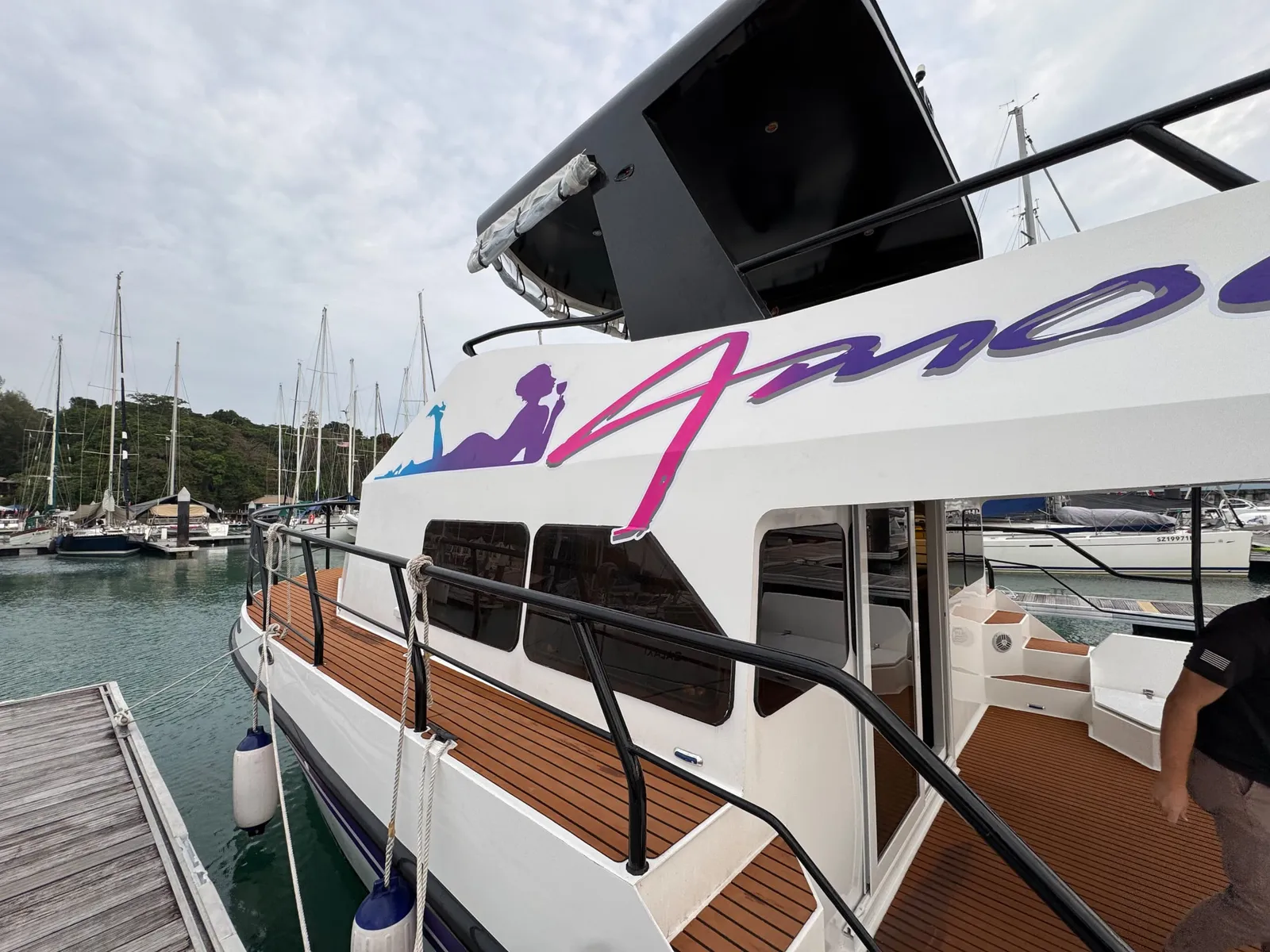 Private Premium Amoi 2 Catamaran 5hr (A/C) — photo from the tour